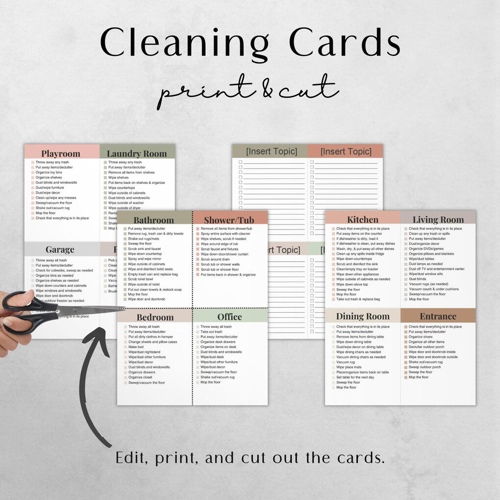 Cleaning Cards