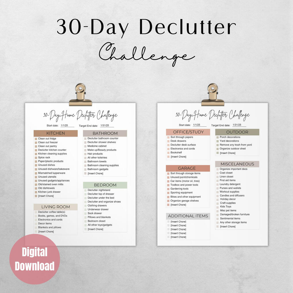 30-Day Declutter